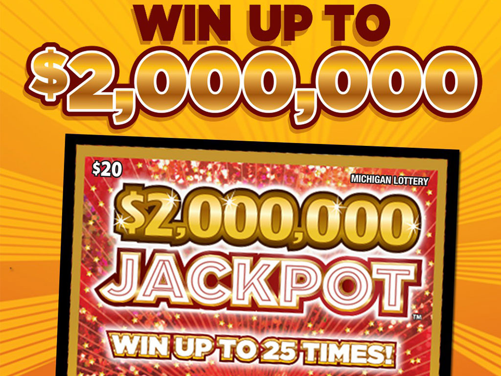 Michigan Lottery's new $2,000,000 Jackpot game