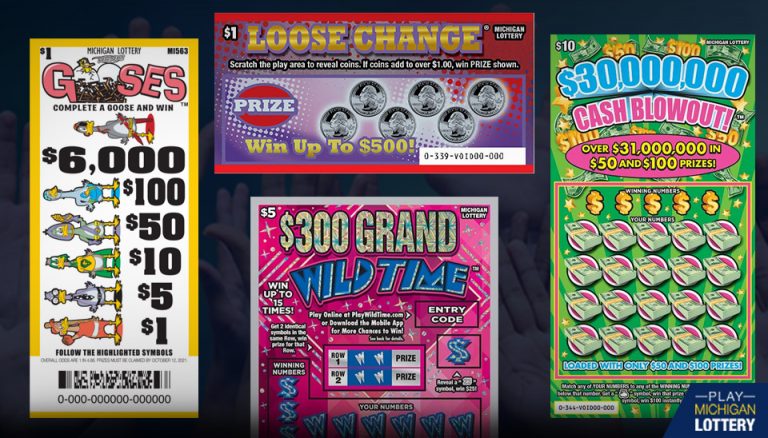 New Michigan Lottery in-store Instant & Pull Tabs | PlayMichiganLottery.com