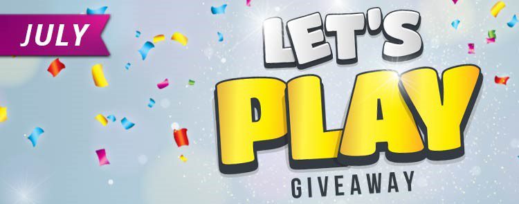 Let's Play Giveaway For July